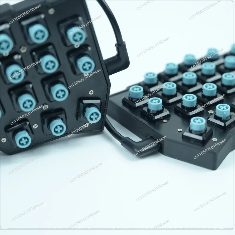 For Electrostatic Capacitance Split Keyboard QMK Ergonomic Split VIAL Associated Combustion