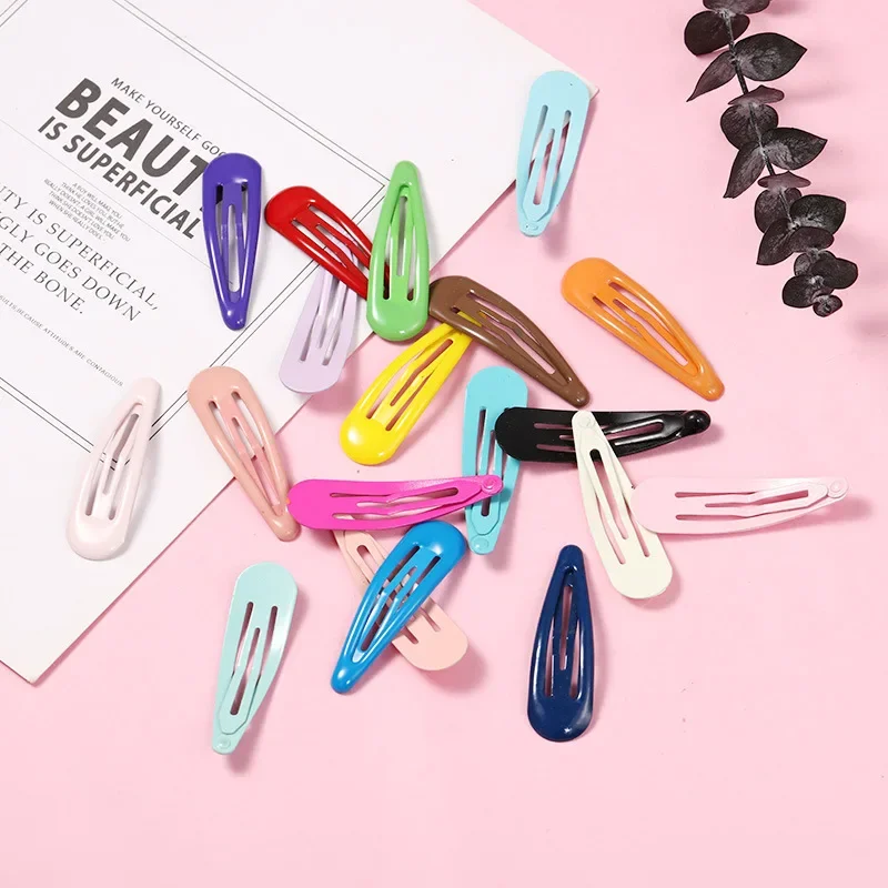 Colored Bangs Painted Water Drop Edge Clip Hair Accessories