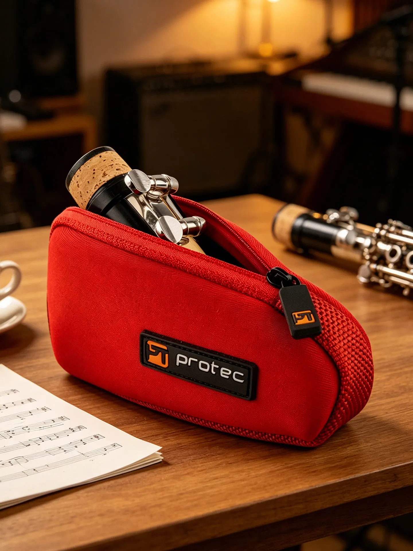 Estojo/Bolsa para Trombone ou Saxofone Médio Protec N275RX, Estojo/Bolsa para Boquilha de Saxofone Alto Tenor Clarinete N264