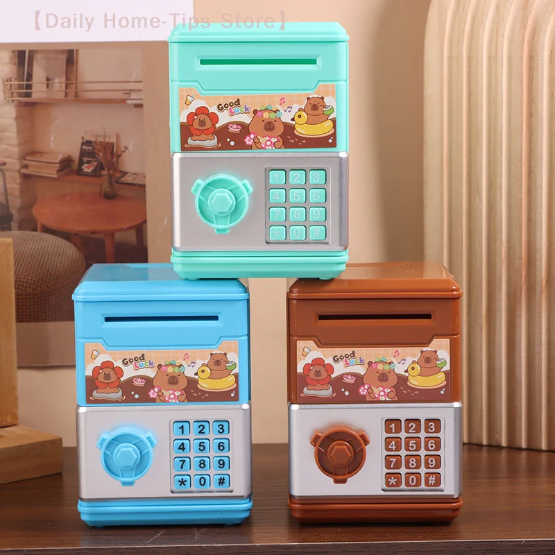 حصالة كابيبالا الخنزير اللطيفة للأطفال؛ هدية ولعبة مثالية لعيد ميلاد الفتاة