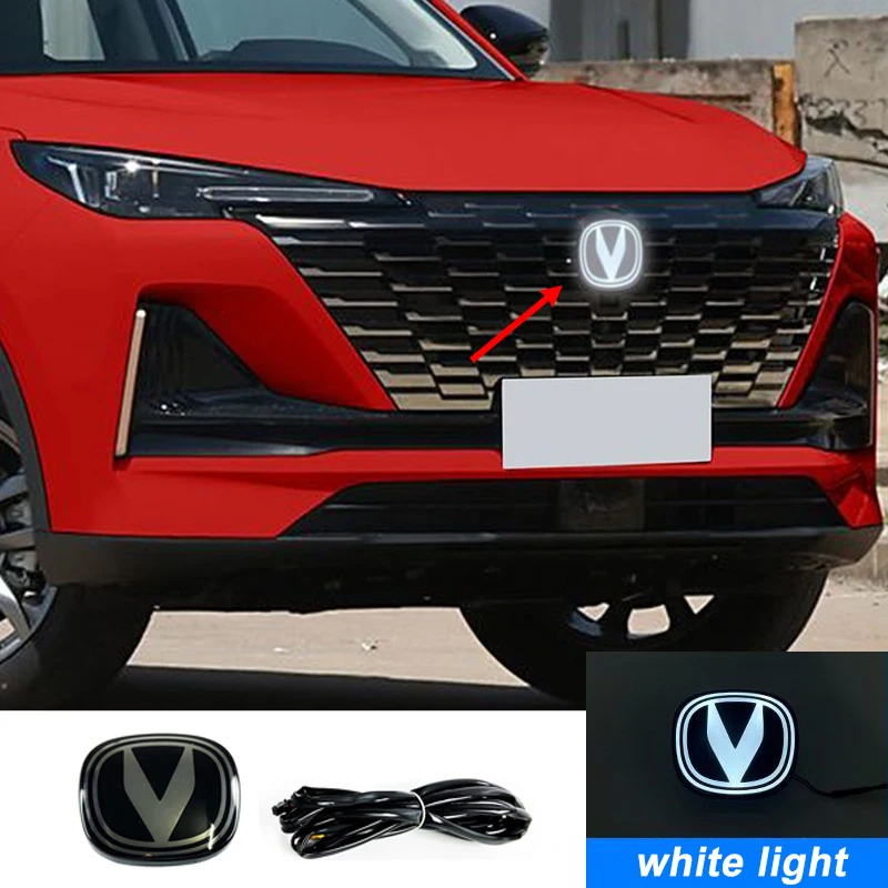 

UNI S для Changan Cs55plus G2 2023-2024 2025, передняя и задняя эмблема, светодиодные фонари на решетке