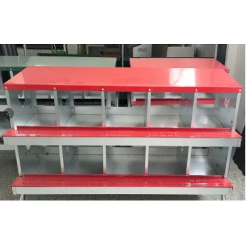 Chicken Coop  Roll-out Nesting Box Pet Cage Metal Chicken Nesting Boxes Automatic Chicken Nest Box