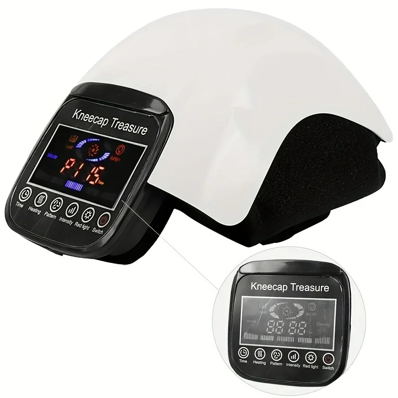 Heating Knee Pad Knee Massager Vibration Hot Compress Joint Massager Physiotherapy Instrument Gift For Parents And Elderly