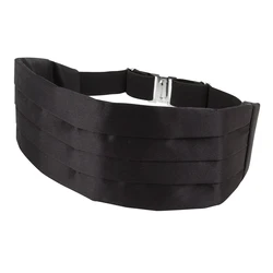 Ensembles de smoking en satin XR pour enfants, mouchoir et nœud assortis, ceinture réglable, ceinture, boules, noir, rouge, enfants, garçons, epeibao