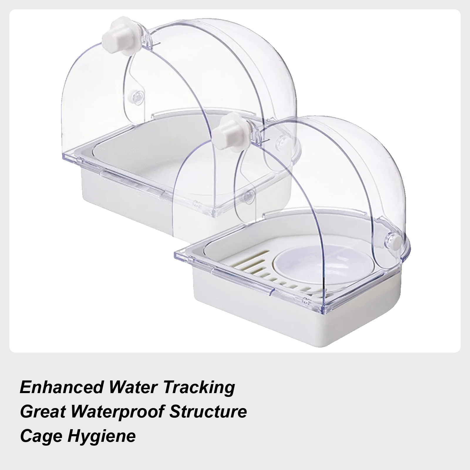 

Ванна для попугаев, прозрачная ванна, душ, гнездо, чаша, брызгозащищенная прозрачная клетка, ванна для птиц для внутреннего окна, корелла, Conure, канарейка