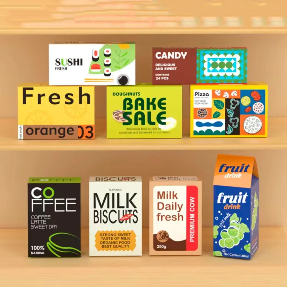 Simulated Shopping Simulation Coffee Machine Mini Supermarket Scanners Cash Register Sound Light Cashier Shopping Platform