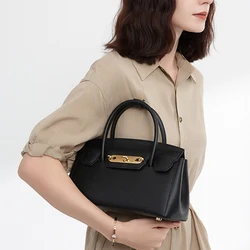 High Quality Classic Women's Bag With Top Handle Commuting Fashion Leather Luxury Handbag