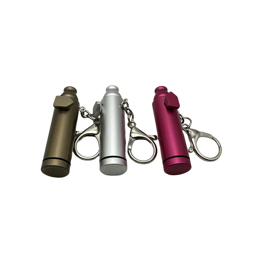 63*17mm Pfefferstreuer Premium Metall SnufBullet Gewürzspender Süßstoff Tragbare Reiseaufbewahrung – Detail 3
