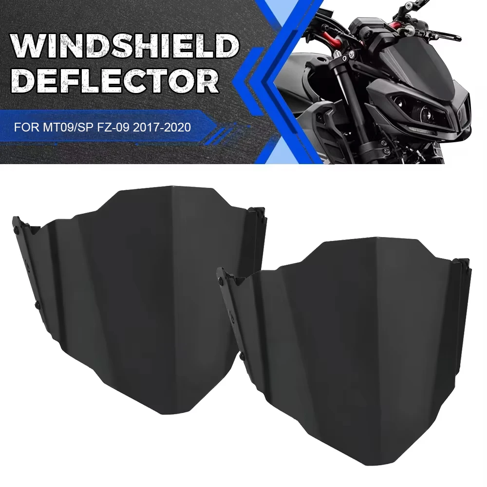 

FOR YAMAHA MT-09 SP FZ-09 2017 2018 2019 2020 Motorcycle Windshield Windscreen Front Wind Deflector For MT09 MT 09 FZ09 FZ 09