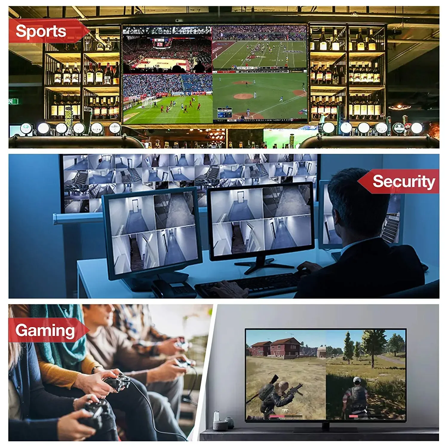4K 9x1 HDMI Multiviewer 9 شاشة الجلاد رصد لعبة التلفزيون عرض 2 4 6 8 9 في 1 خارج Multiviewer سلس التبديل مقسم الصور