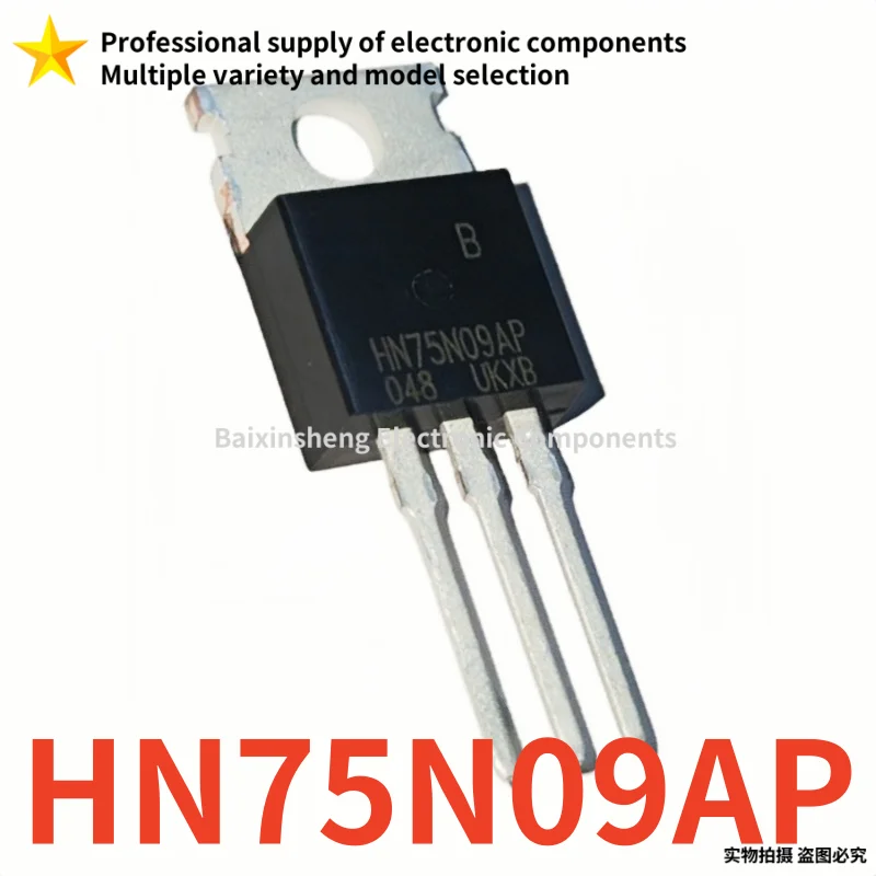 10PCS Original quality HN75N09AP 75N09AP N-CH 90V/75A TO-220 MOSFET