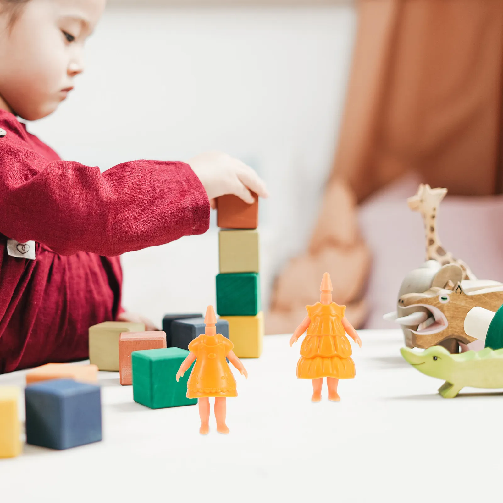 

12Pcs DIY Body Accessories Creative Plastic Sets Enhance Kids Hands on Ability Birthday Gift Body Accessories