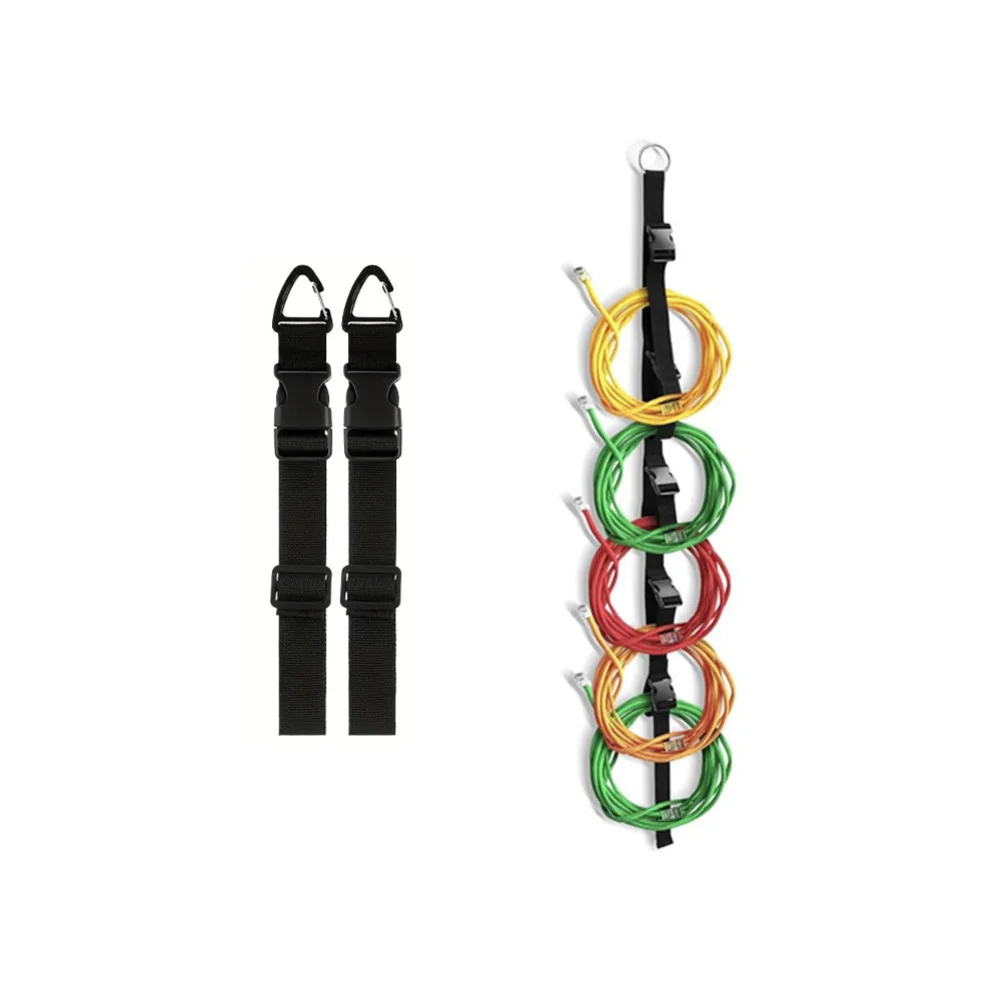 Space Saving Vertical Cable Storage Tape System for Organizing Extension Cords Strips and Hoses Nylon Material 120cm