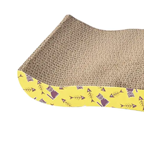 Klösbräda för katter Klösbräda för katter Klösbo av kartong för katt för att sova, leka, mala, liten medelstor stor katt 8 best sales katthus i trä - №4