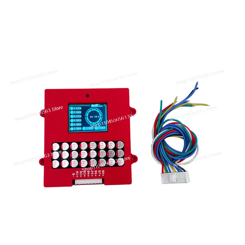 

Активный балансир Heltec BMS – 4S/6S/8S для LTO/NMC/LiFePO4 с дисплеем напряжения