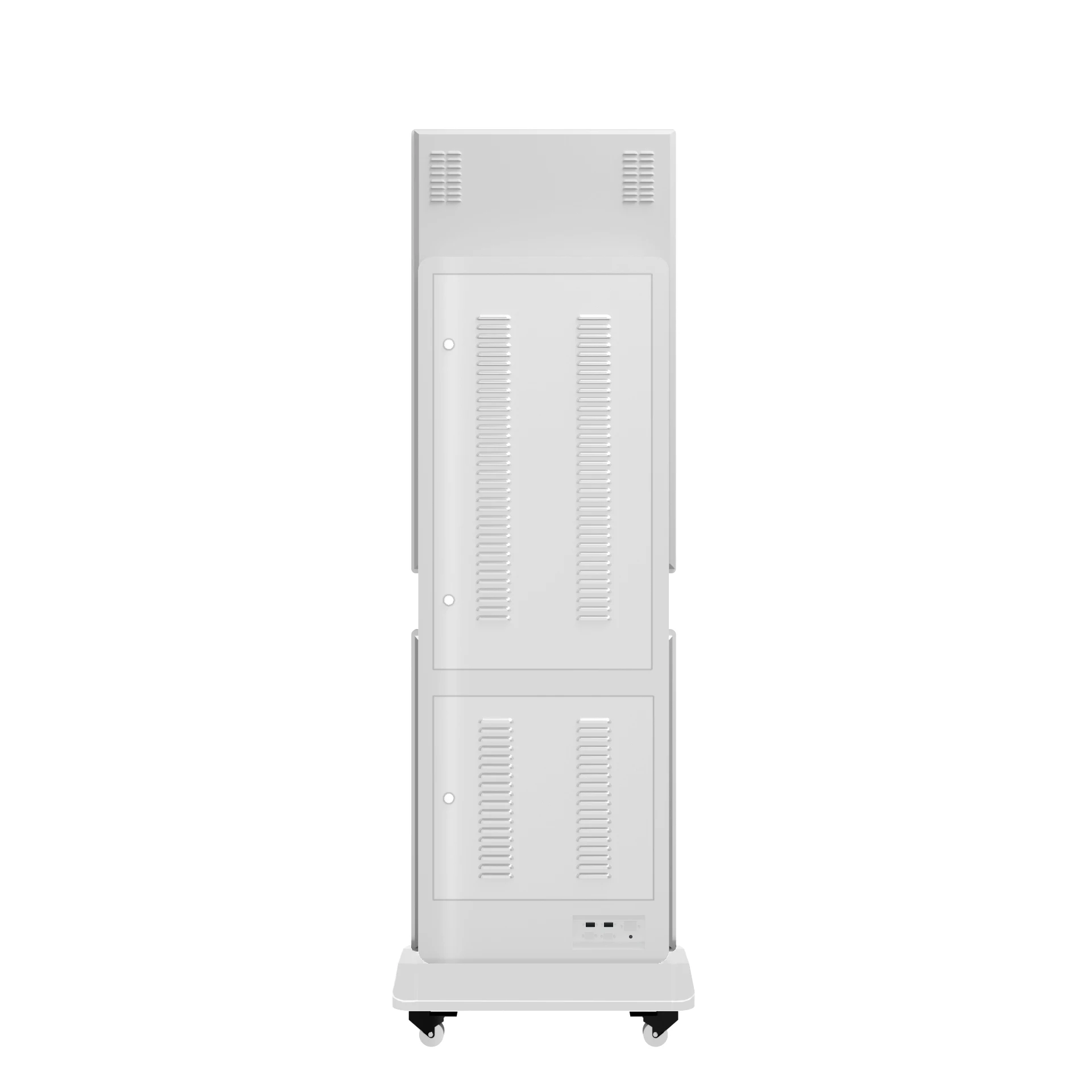 Advertising Player 55 Inch Led Floor Stand Rotating Totem Digital Signage Kiosk Display