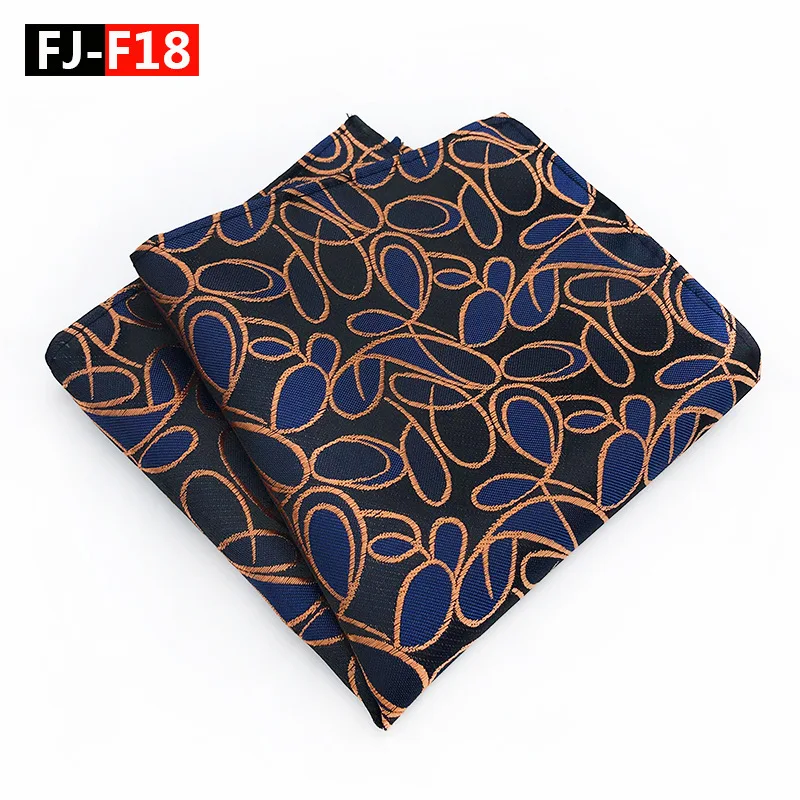 Variety Trendy Men Handkerchief Pocket Hanky Silk Pocket Squared Handkerchief Paisley Cashew Ties Hankerchief Men