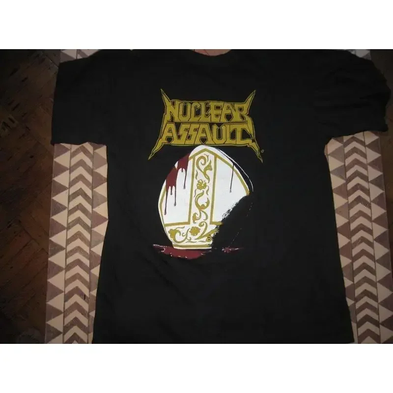 Nuclear Assault Hang The Pope Cotton T Shirt S To 5Xl