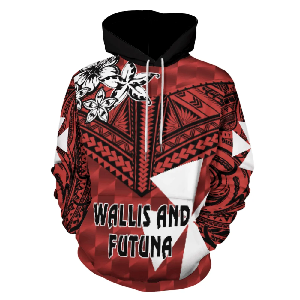 

2022 Best Selling Pacific Island Art 6XL Windproof Hoodie Polynesian Trendy Samoan Tribal Design Sports Hoodie Drop Shipping