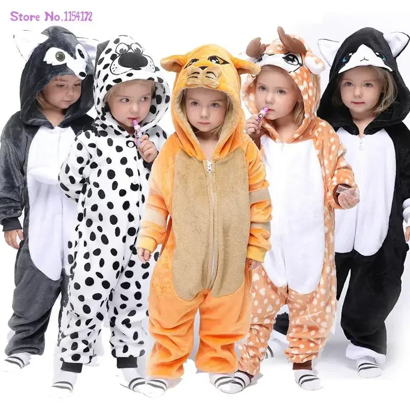 Licorne Stram pler Pyjama Einhorn für Kinder Tier Cartoon Decke Schläfer Kinder Kostüm Winter Junge Mädchen Jumps uit