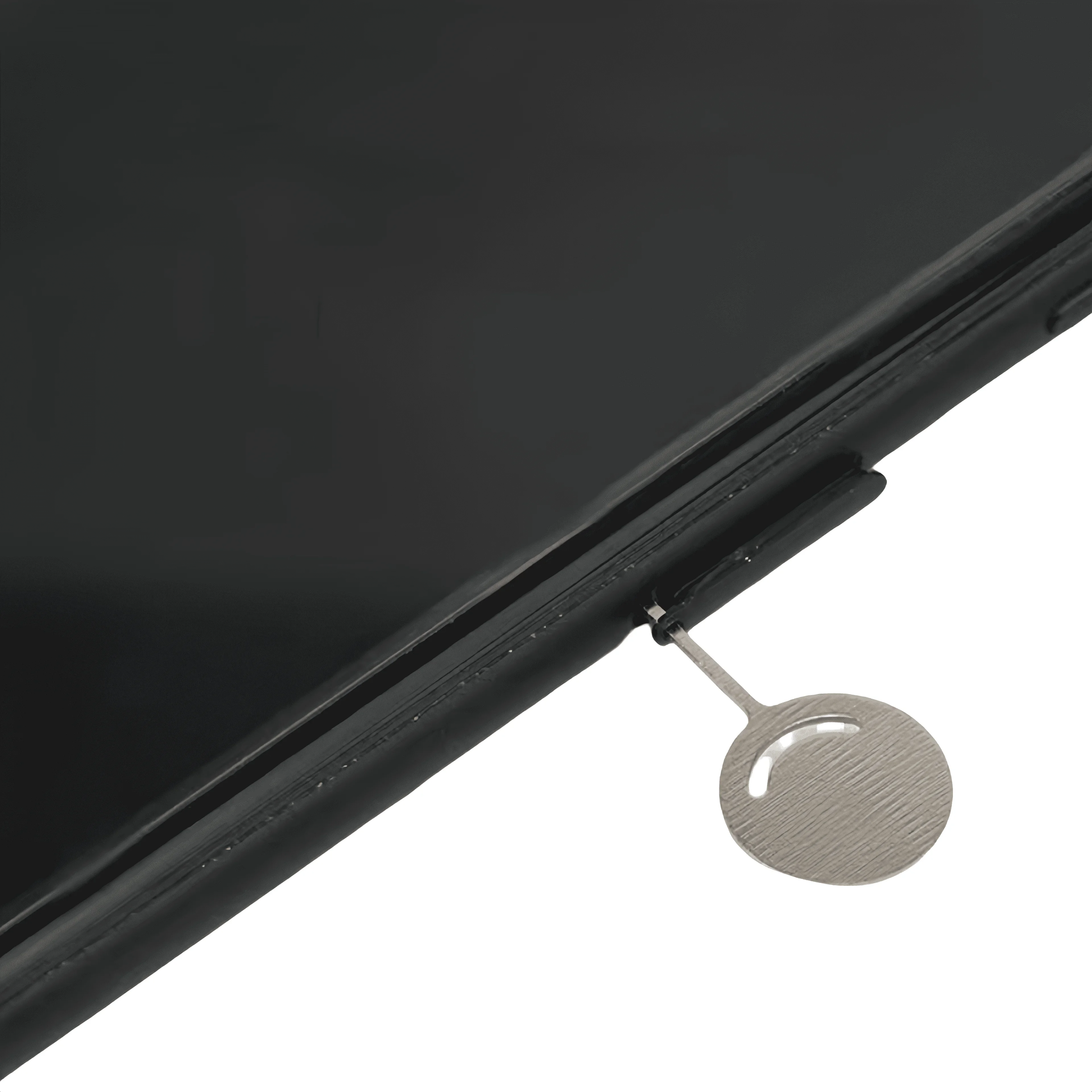 تصميم شعار مخصص مجاني من الفولاذ المقاوم للصدأ علبة بطاقة Sim المعدنية قاذف إخراج دبوس مفتاح فتاحة إبرة للهاتف المحمول #5