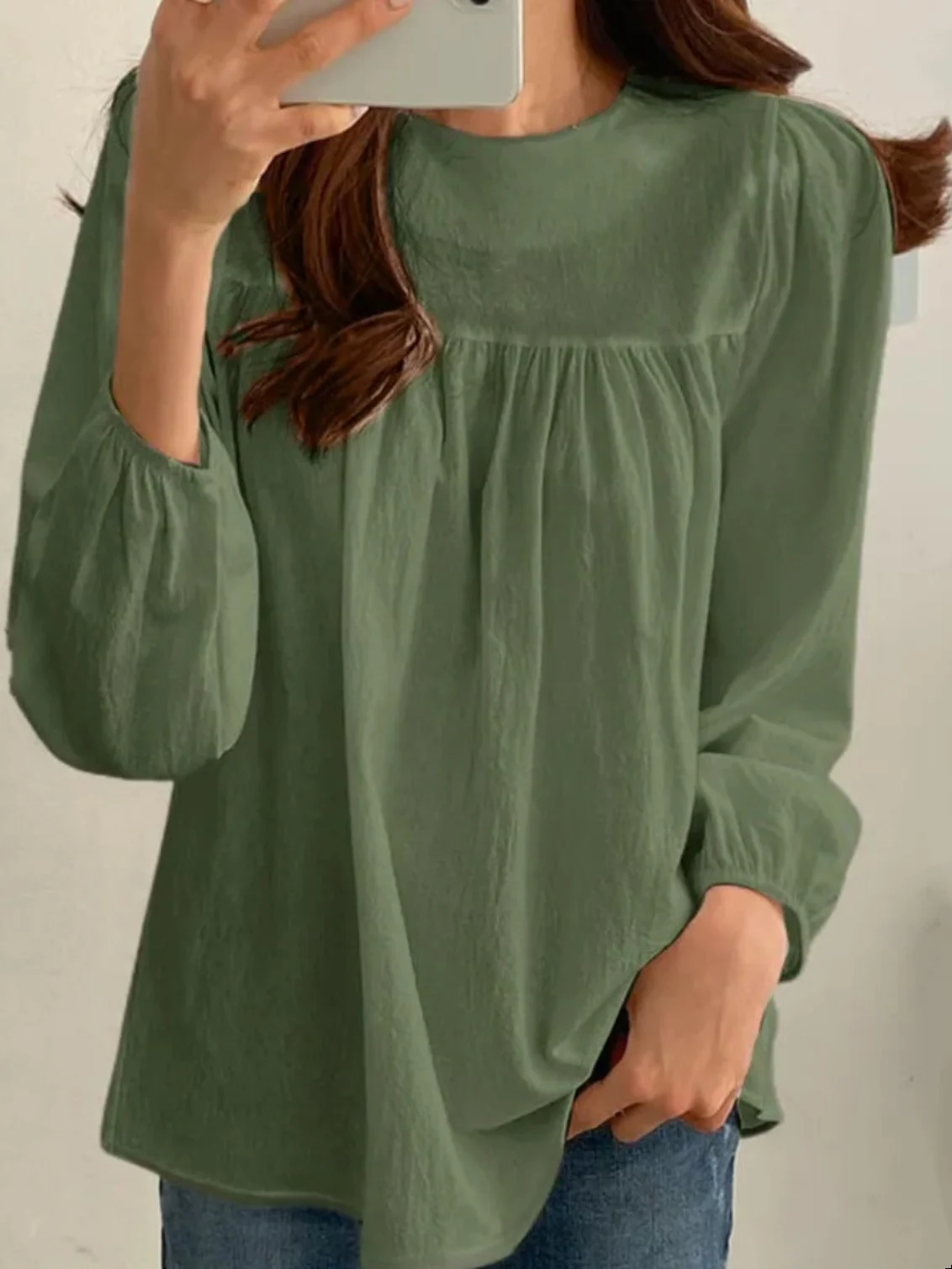 Loose Fit rond Ne irt voor dames Comfortabel ademend Dames Premium irt Zomercollectie 00% Andere materiaal