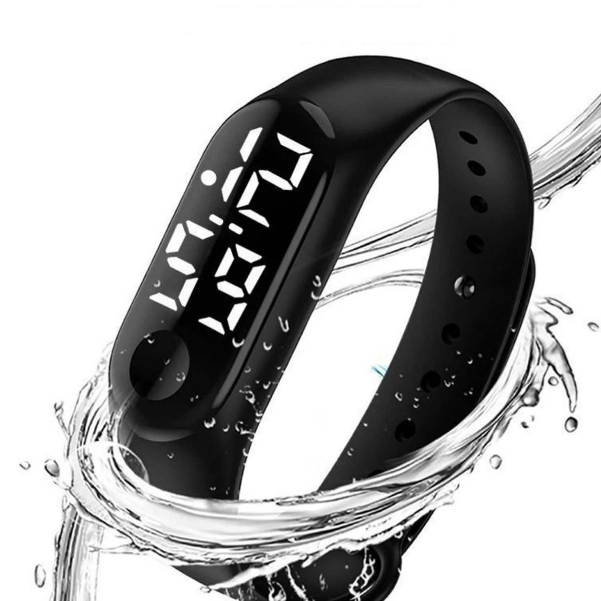 M3 Children's Smartwatch Bracelet Simple Touch Screen Multifunctional Student Electronic Bracelet Children's Holiday Gift