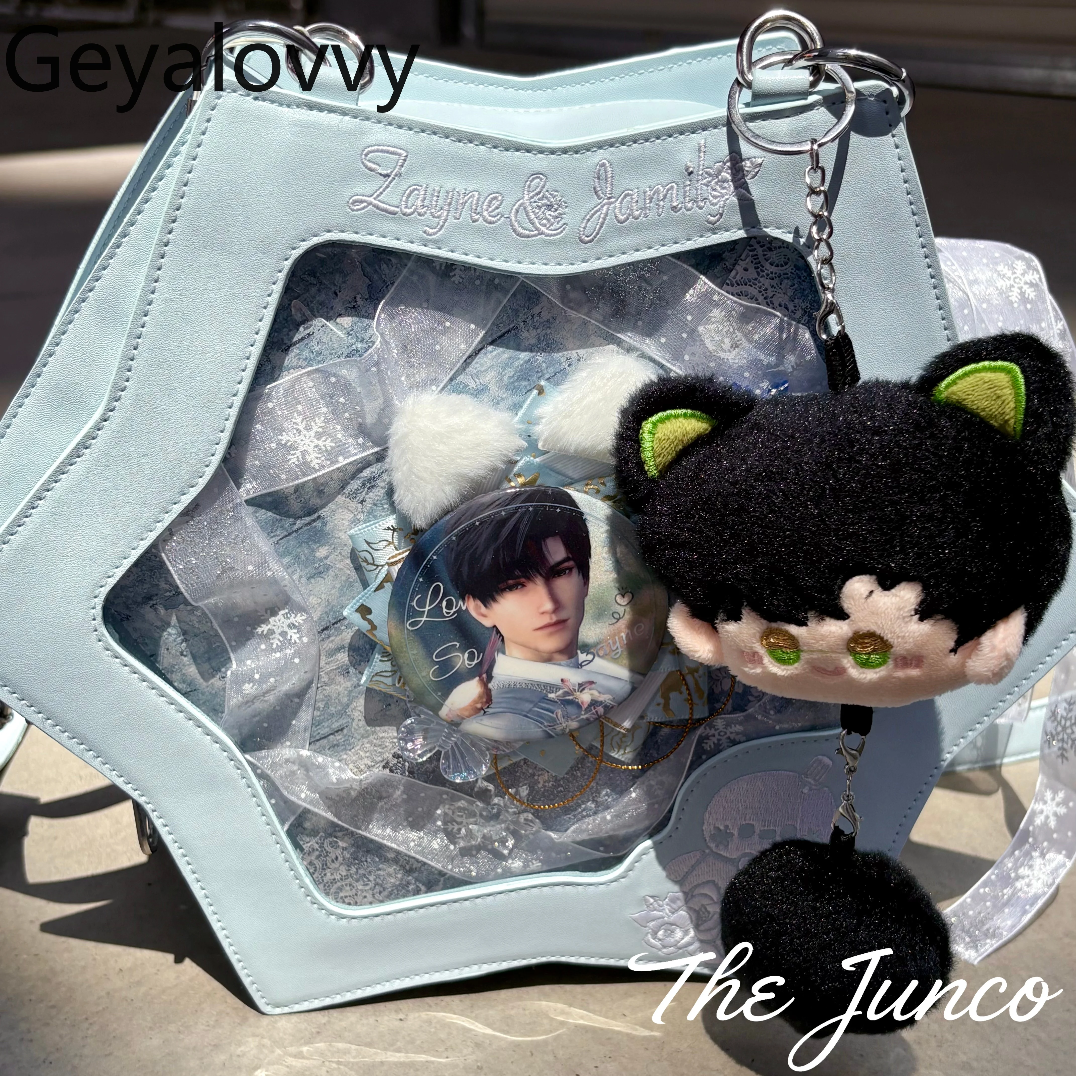 حقائب لوليتا ستايل النسائية الأصلية ذات سعة كبيرة حقيبة كتف مفردة/مزدوجة للنساء حقائب ظهر عصرية حلوة ولطيفة للفتيات #3