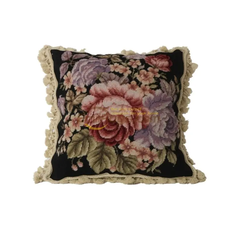 

Floss hold pillow pillow needlepoint national woven thickening blockbuster process Victoria style in xinjiang