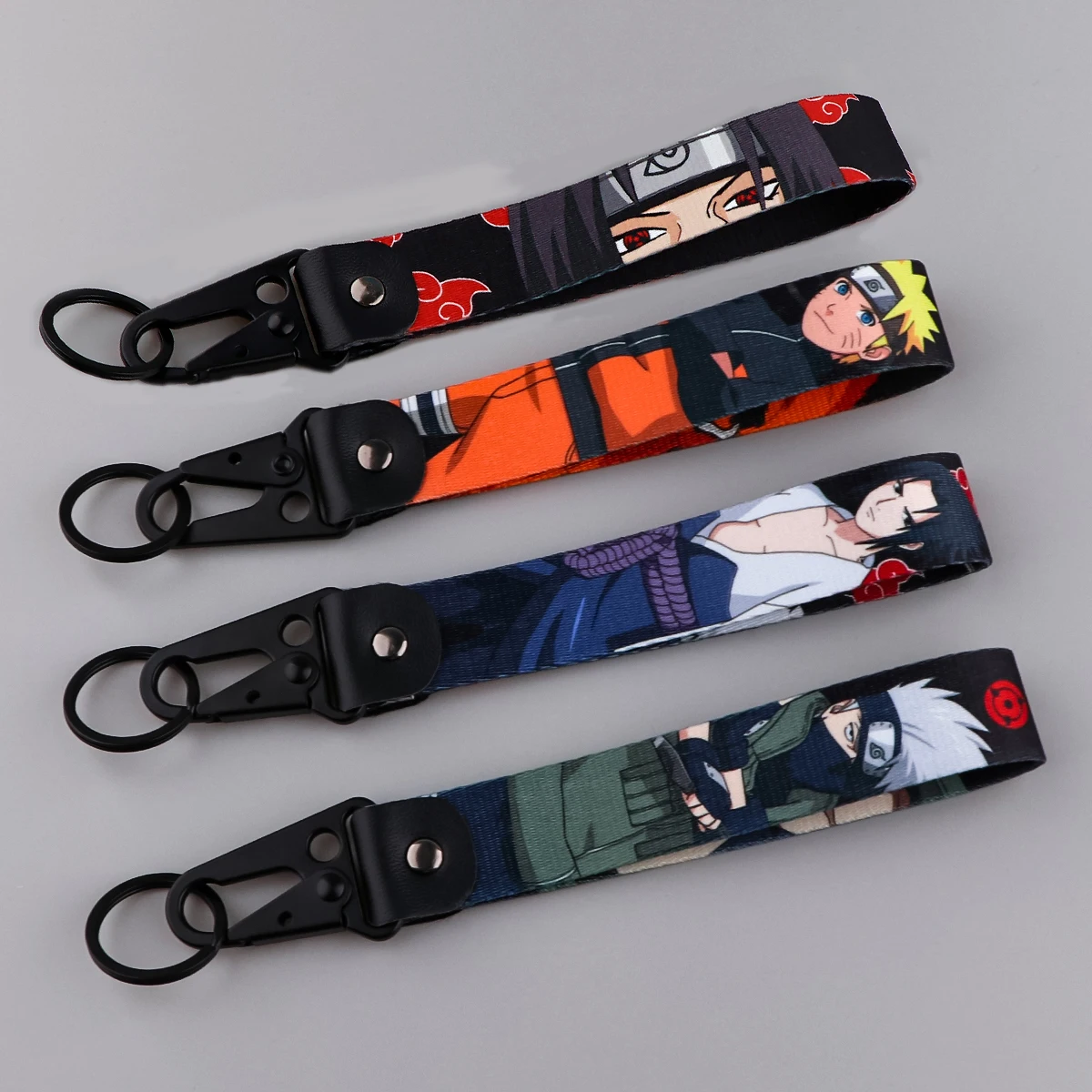 Japan Anime Wrist Lanyard Cars Motorcycles Keychain Short Strap Keys Cord DIY Hang Rope Backpack Pendant Cosplay Accessories