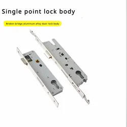 European Super Narrow Mortise Door Lock body 8520 8525 8530 8535 Aluminum Alloy Iron Fence Lockbody Door Lock Replacement Parts