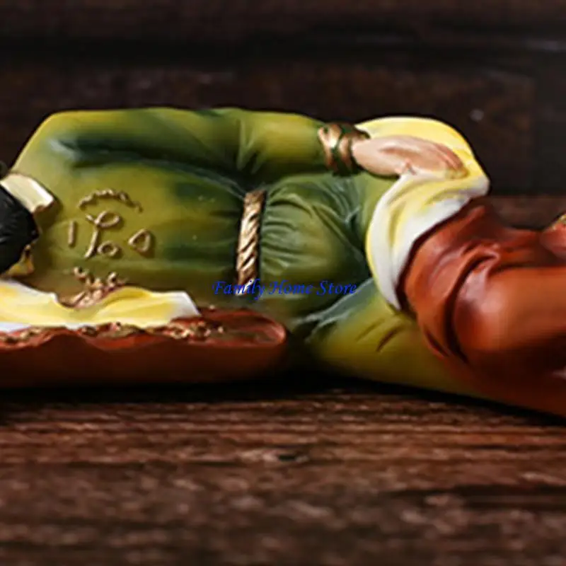 

P0uf 8 -дюймовая спальная статуя Святая католическая религиозная смола садовые скульптуры подарки подарки домашний декор