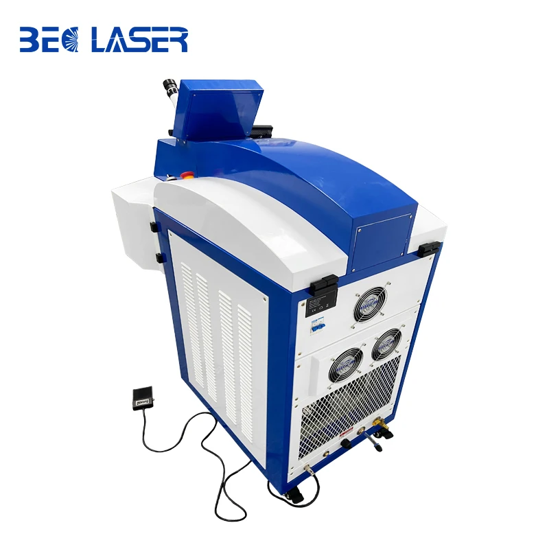 200W Integrated Inbuilt Water Chiller Welder Laser Hine With CCD Monitor For Jewelry Welding Repair