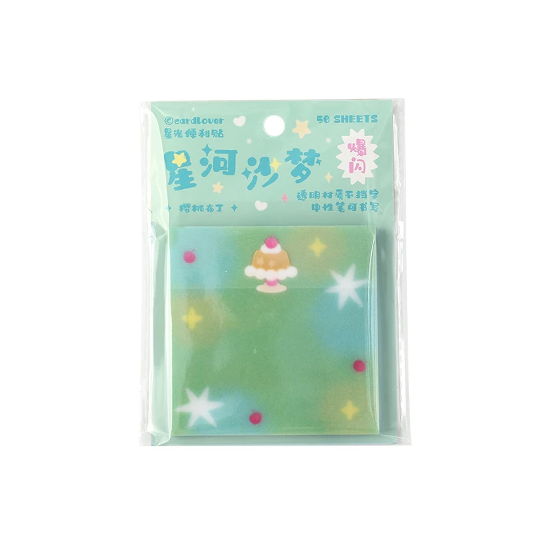 50Pcs Butterfly Cat Paw Sticky Notes Message Notes Paper N times Paste Decor Collage DIY Scrapbook Notepad School Stationery