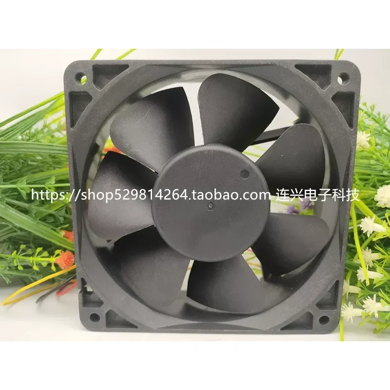 for SJ1238HD2 HD1 12038 DC12V 24V Axial Flow Inverter Cooling Fan New Giant Size High Performance Industrial Ventilation