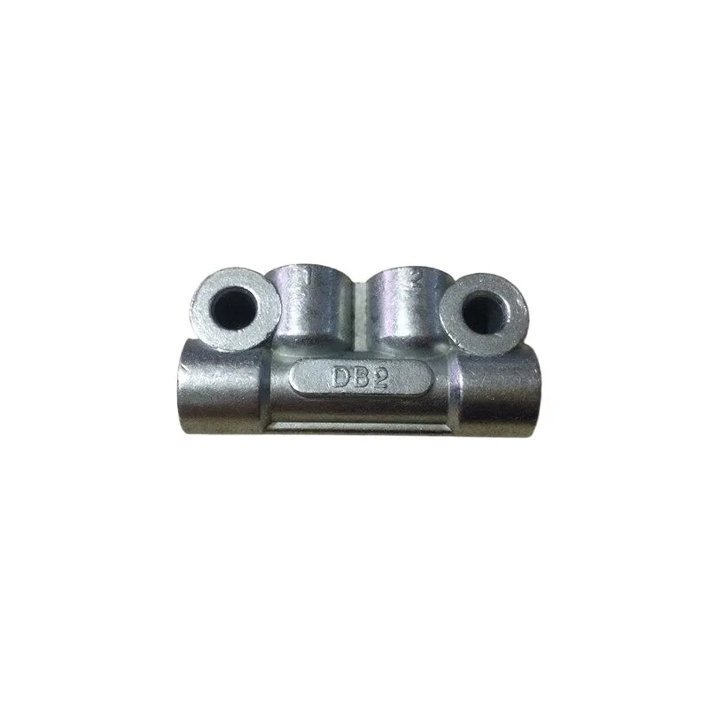 Two-Way Oil Manifold DB2 Lubrication Distribution Manifolds Genuine for Haitian Injection Molding Machine Brand New