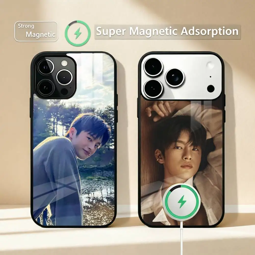 

Actor S-Seo In G-Guk Lovely Phone Case For iPhone17,16,15,14,13,12,11 Plus,Pro Allows magnetic wireless charging