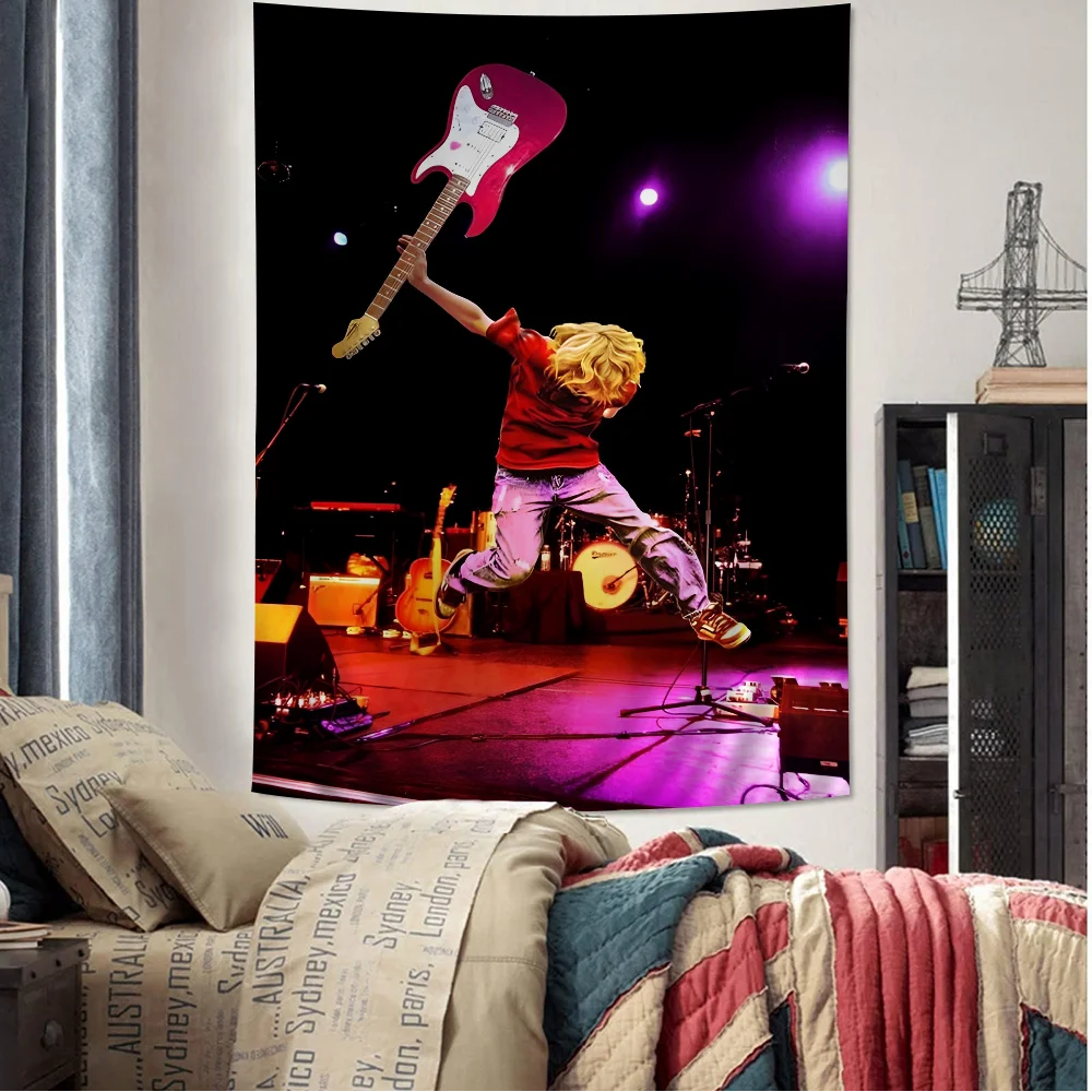 

Singer K-Kurt Cobains Hanging Bohemian Tapestry Hanging Tarot Hippie Wall Rugs Dorm Home Decor