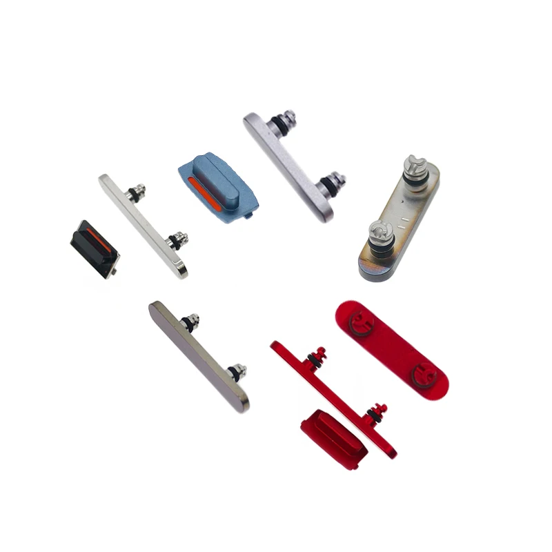 Side Button Volume Vibrate Switch Power Lock Side Mute Button Full Set For iPhone 14 14Plus 14Pro 14ProMax
