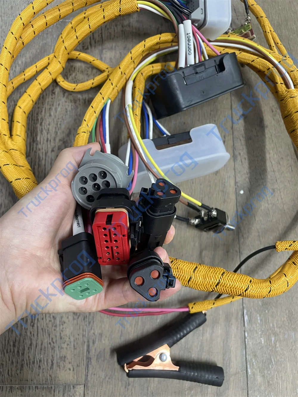 for C-A-T Engine ECM Test Cable C/D Series Diesel ECM ECU Test Stand Testing Cable Et Programming Diagnostic Detection Cable