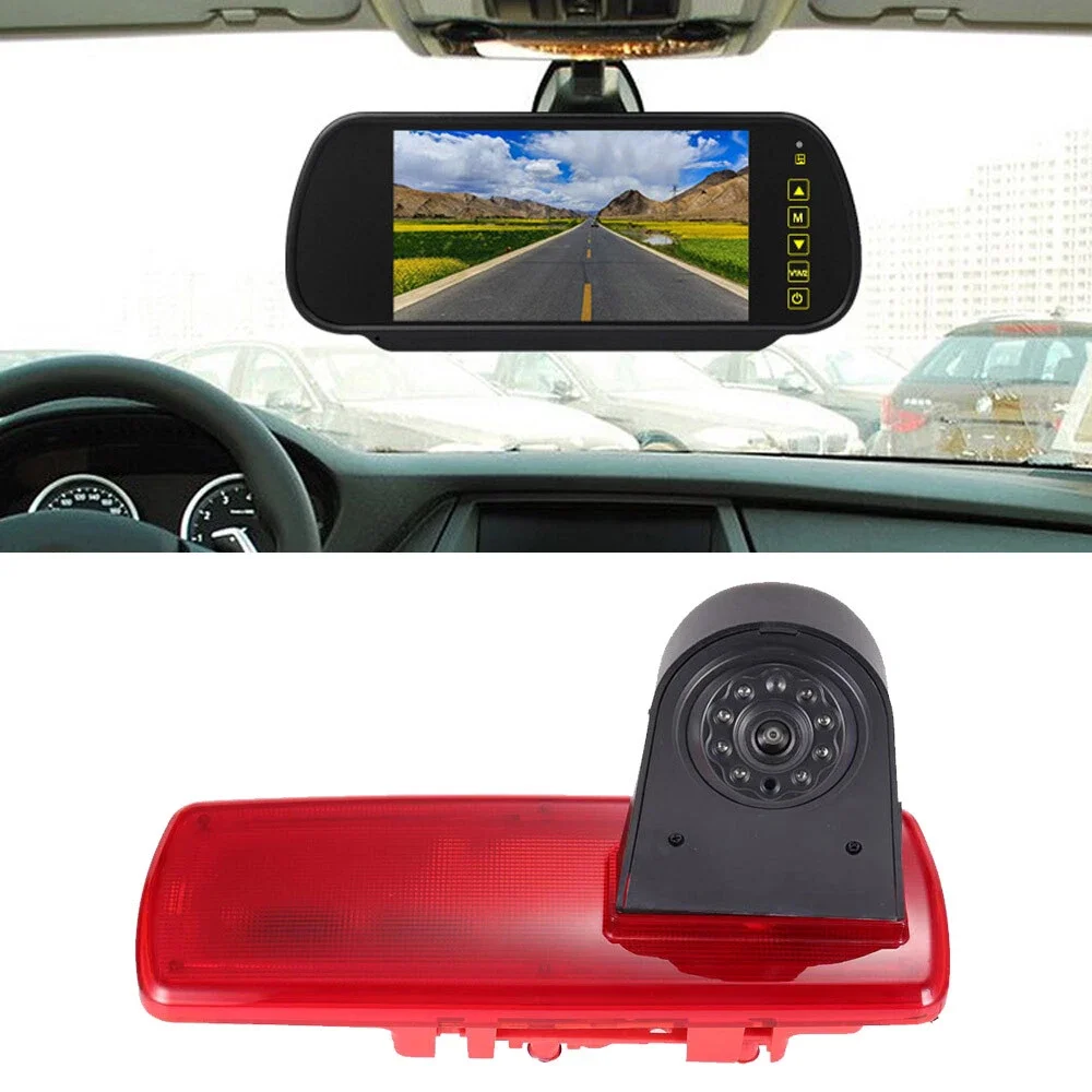 7 Inch mirror Screen + Car rear view back camera for Fita talento Nissan NV300 Primastar Renault Traffic lll 3 2014