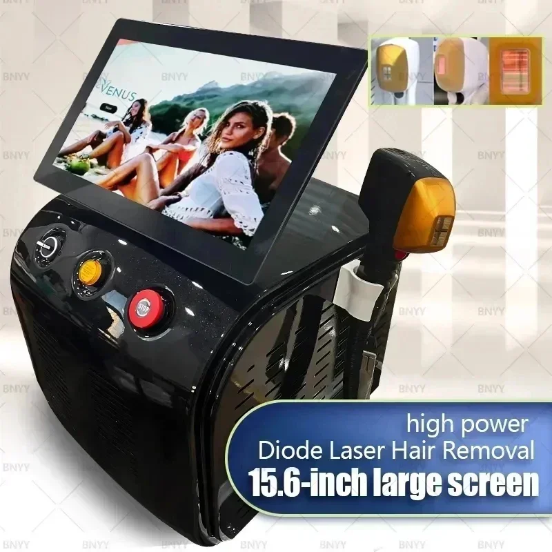 Newest Design Professional Portable 755nm 808nm 1064nm Diode Laser 3500w Permanent Hair Removal Machine