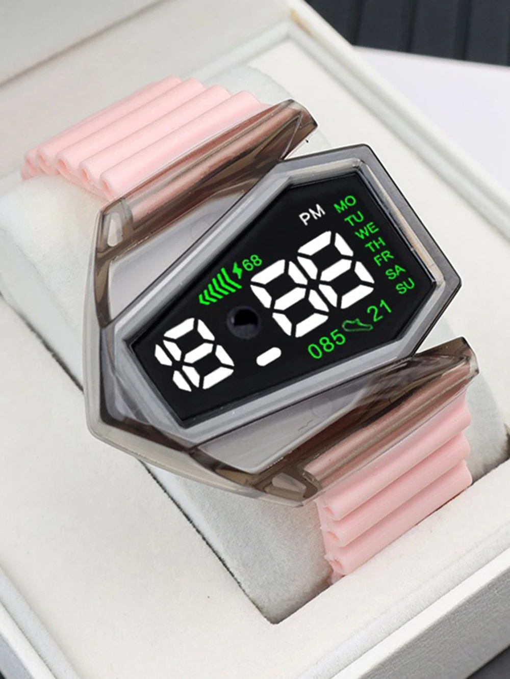 Multi-function Aircraft Watch Touch Screen Digital Kids Watches Students Boys and Girls LED Sports Electronic Watch Clock Gifts