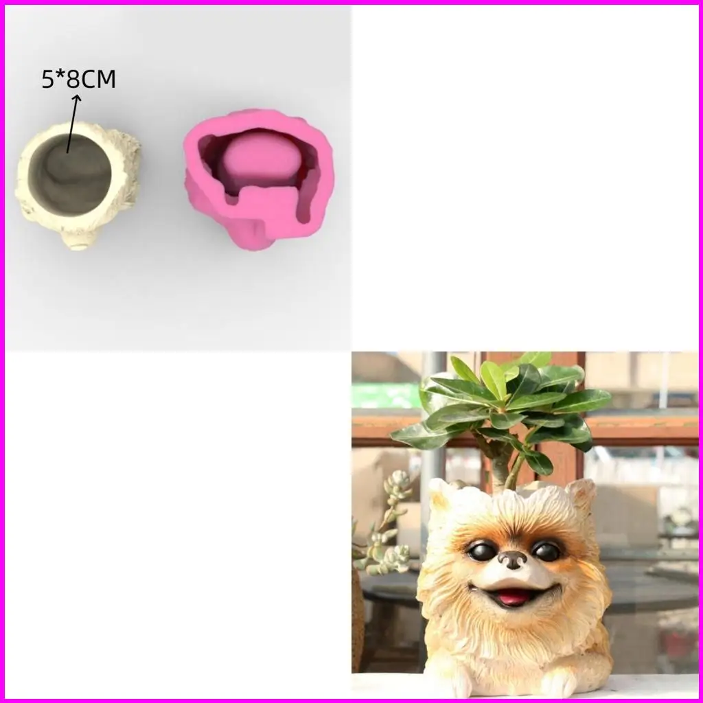 

Гибкая силиконовая форма для бетонных цветочных горшков и настольного организатора