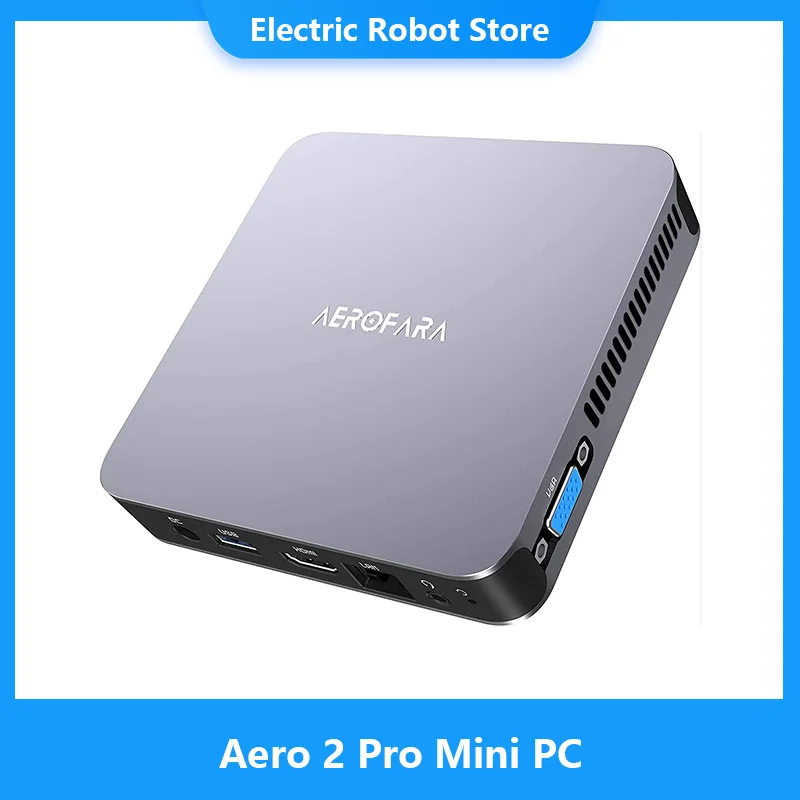 

Aero 2 Pro Mini PC with Intel 10nm 11th Celeron n5105 Processor, 8GB Ram 256gb SSD - UHD Graphics Card, 4K 60Hz - Usb3 0, HDMI,