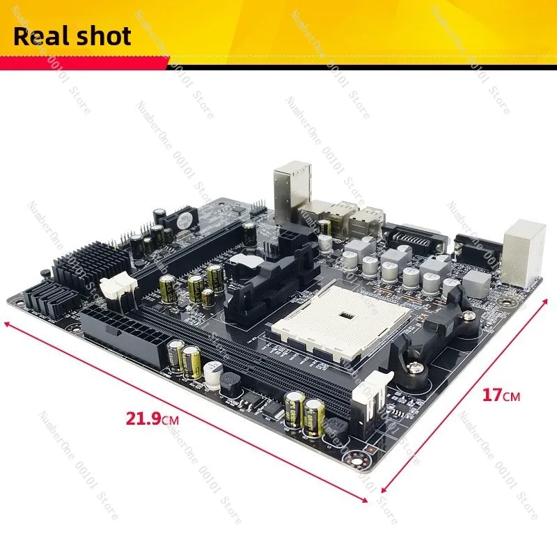 a55-マザーボード-fm1-ソケット、デスクトップコンピューターメインボード-905-ピンサポート-ddr3-ram-amd-apu-プロセッサー用