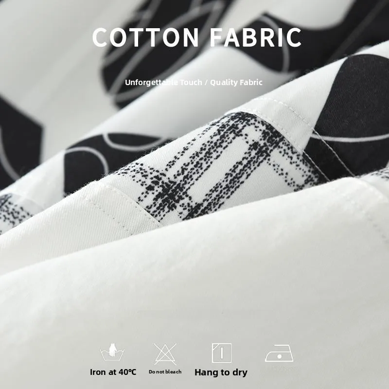 

Мужской длинный лоскутный топ с принтом irt Sved Top adual Color oulder Sve Cotton Thiened Long Sve Zipper Closure Ice Sen...