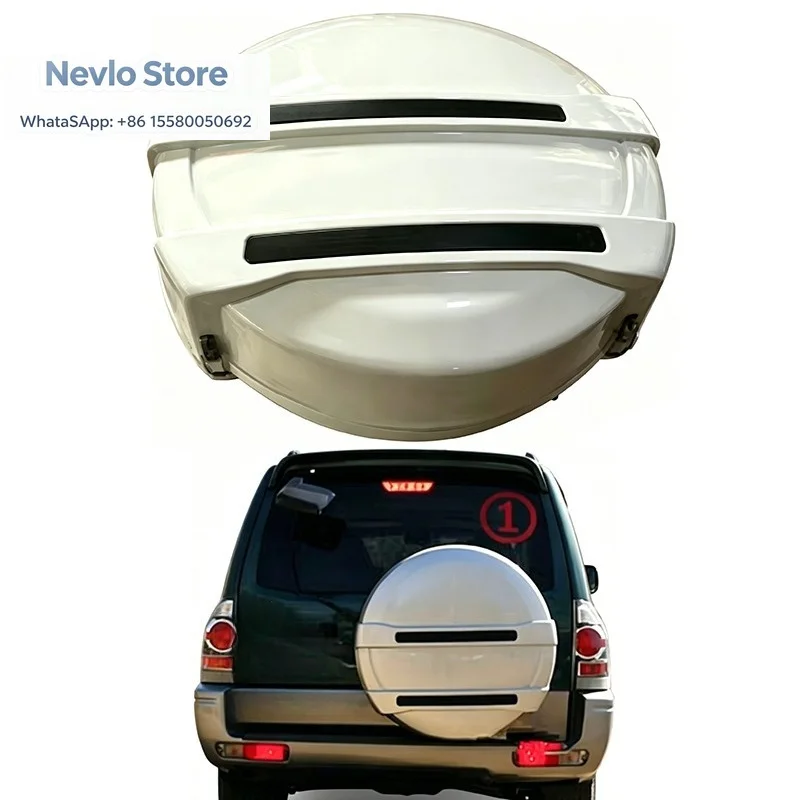 Heavy Waterproof Dustproof Spare Tire Outer Decor Protective Cover for Mitsubishi Pajero V73 V75 V77 Offroad