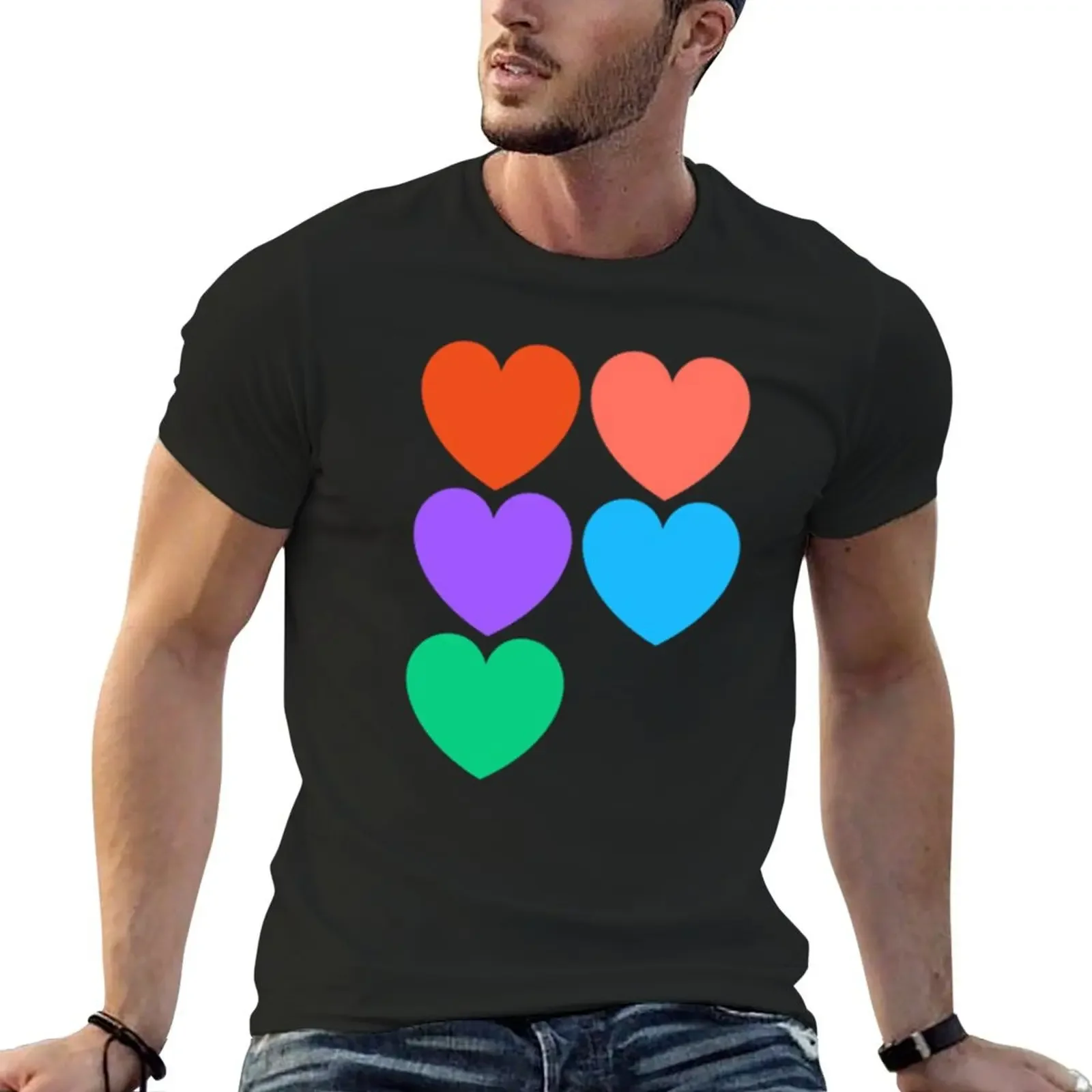 Figma love T-Shirt customs summer tops designer shirts tee shirts for men