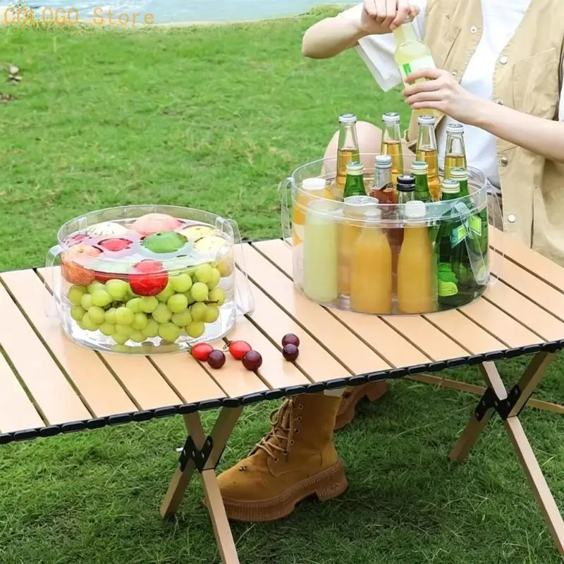 Portable Foldable Water Basin For Camping Travel And Home Use Durable PVC D0LD